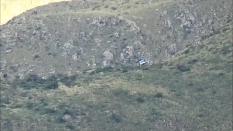 Se estrelló un helicóptero en el Uritorco