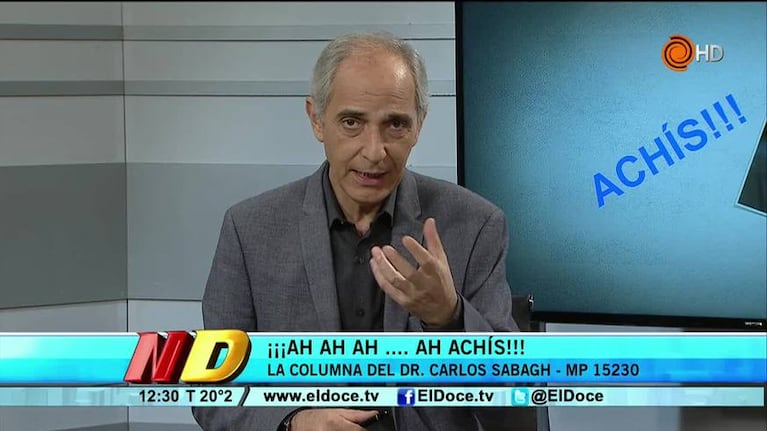 El doctor Sabagh y la semana de la rinitis