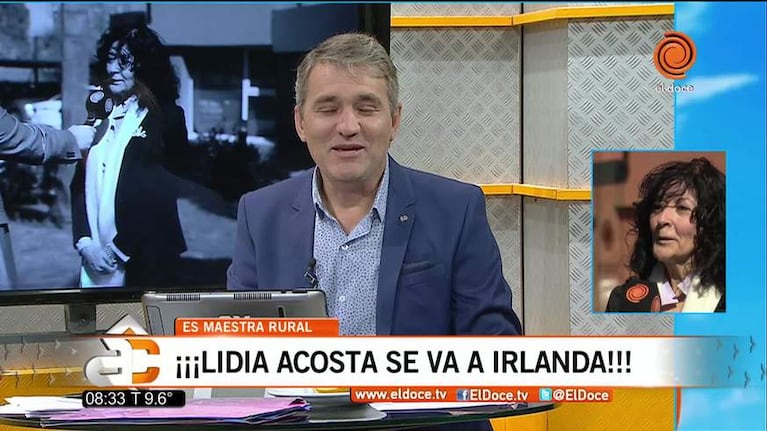 La emoción de Lidia Acosta, la docente premiada por Arriba Córdoba