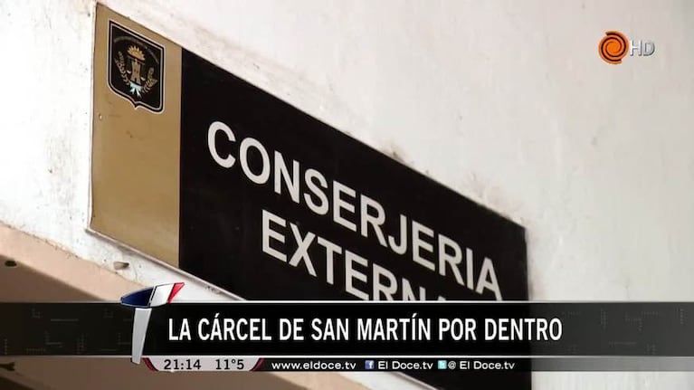 Así es la cárcel de San Martín por dentro