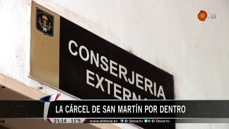 Así es la cárcel de San Martín por dentro