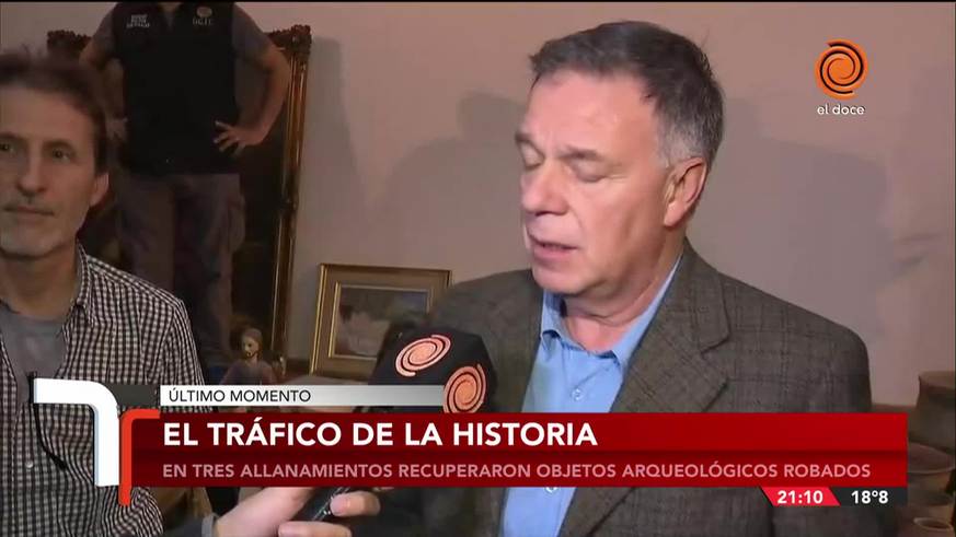 Secuestraron obras de arte y piezas históricas