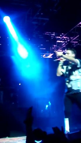 Chano agredido en el Luna Park