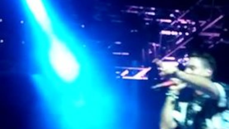 Chano agredido en el Luna Park