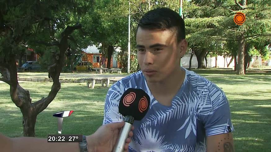 El Chino Zelarayán se despide de Belgrano