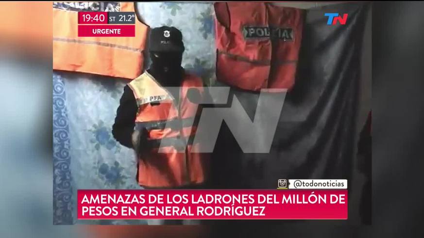 Robaron un millón y denuncian a la Policía