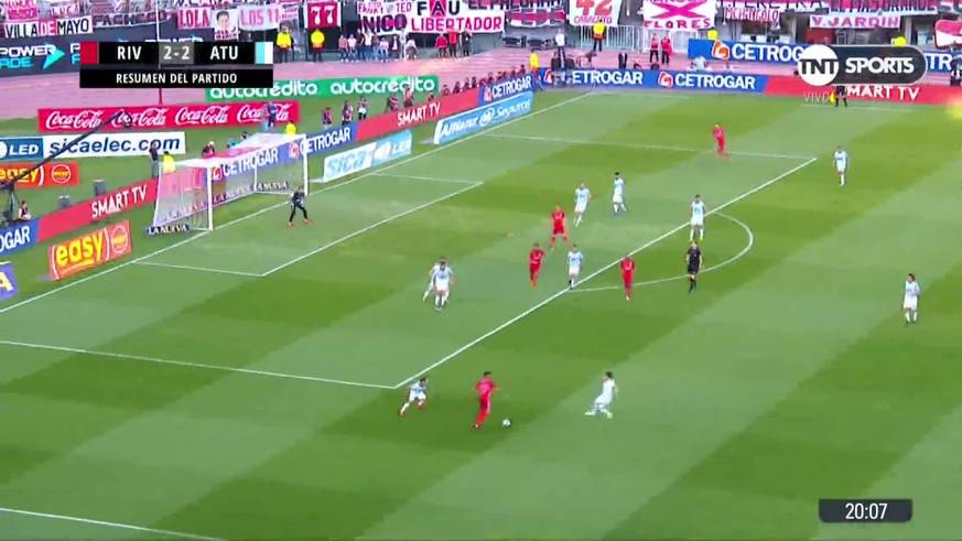 River empató 2-2 con Atlético Tucumán
