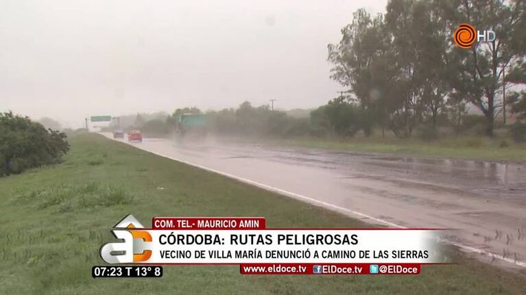 Mauricio Amin denunció a Caminos de las Sierras