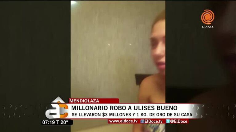 Robo a Ulises Bueno: buscan al entregador
