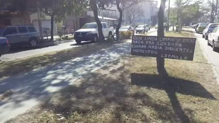 El cordobés harto de las cloacas