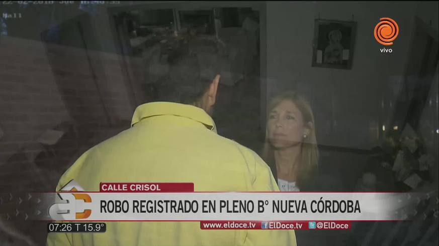 Nueva Córdoba: escrachó al ladrón y ruega que lo detengan