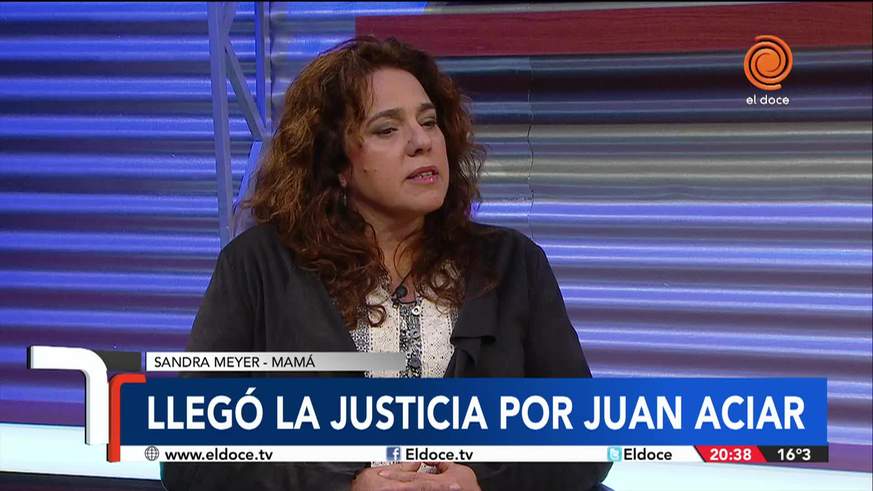 Sandra Meyer, disconforme con la sentencia por la muerte de su hijo