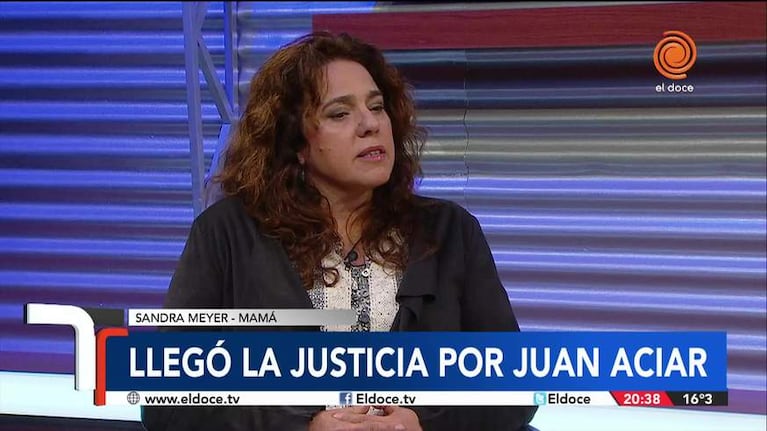 Sandra Meyer, disconforme con la sentencia por la muerte de su hijo