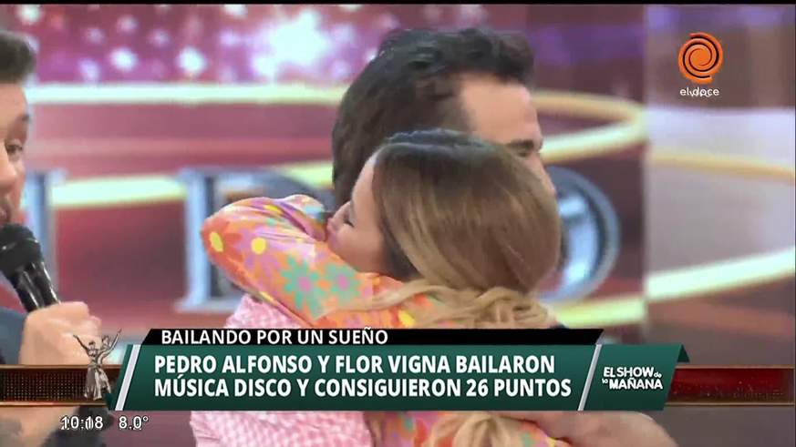 Peter Alfonso habló del puntaje que obtuvo con Flor Vigna