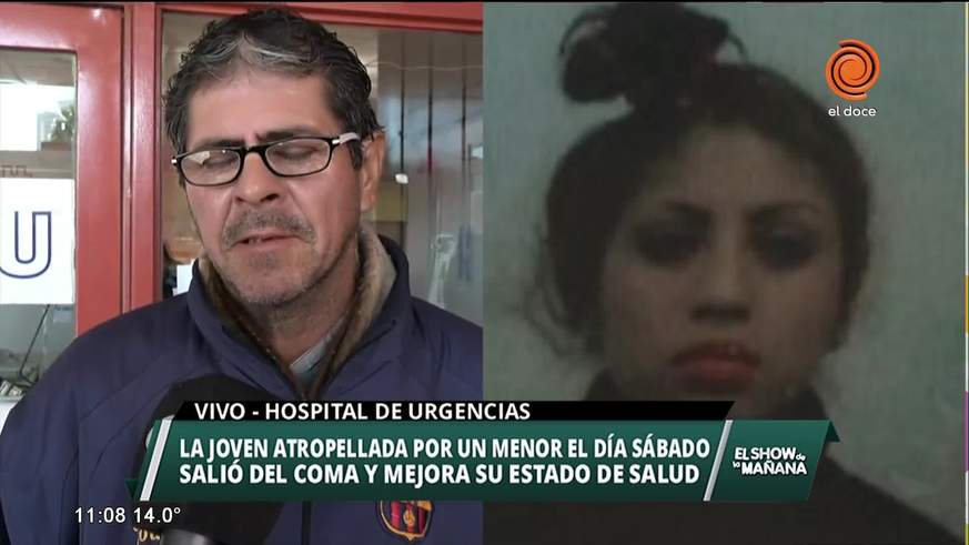 Daiana Chacoma salió del coma