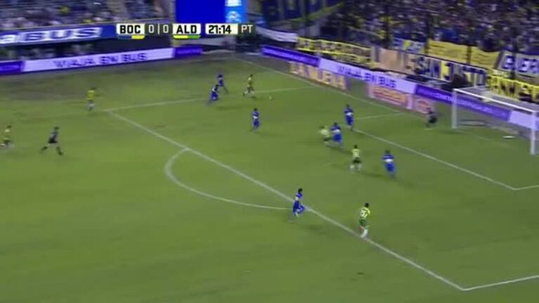 Aldosivi empezó ganando en la Bombonera