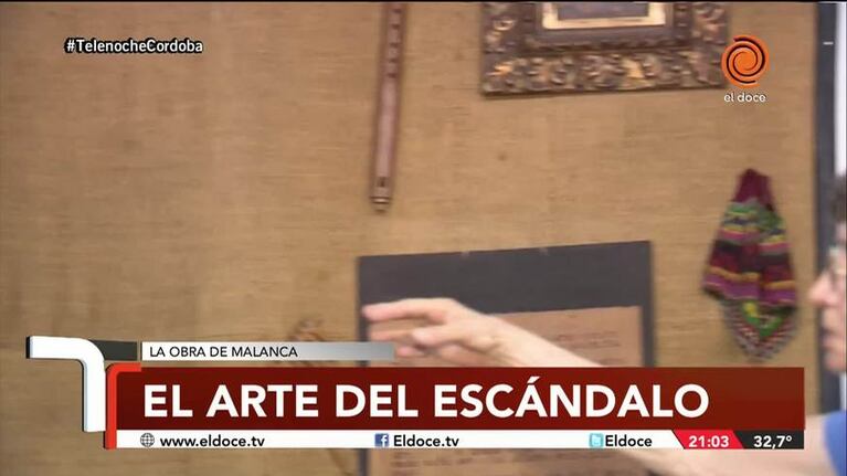 Secuestro de obras de arte: el dolor de la hija de Malanca
