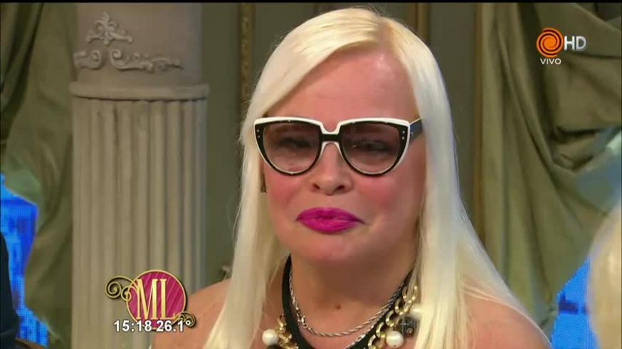 Los Süller y los Caniggia con Mirtha Legrand