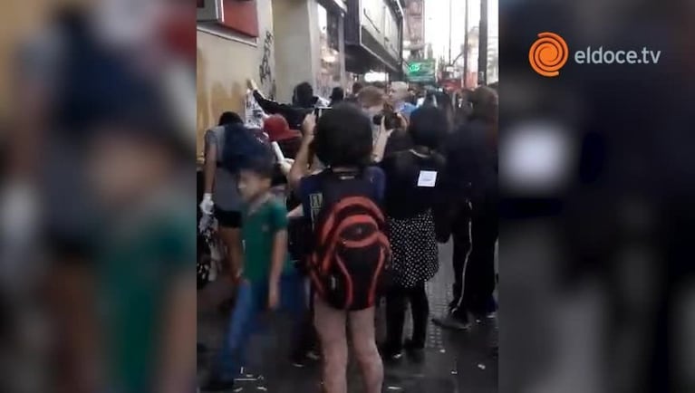 Marcha contra el gatillo fácil terminó con destrozos