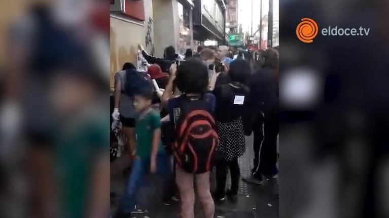 Marcha contra el gatillo fácil terminó con destrozos