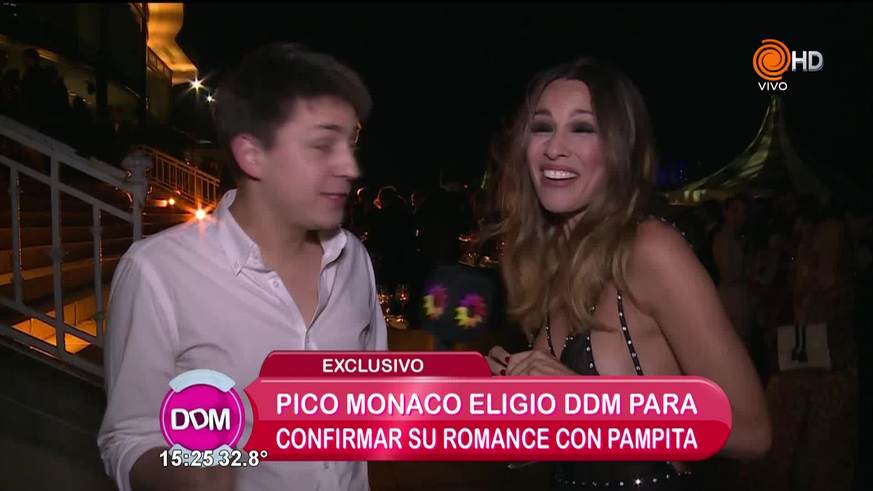 Pampita y Pico Mónaco bailaron toda la noche