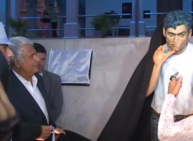 La escultura de Rodrigo en el Buen Pastor 