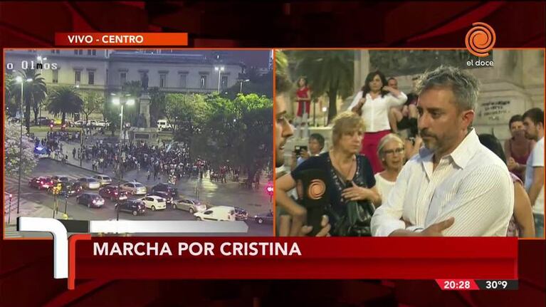 Marcharon contra el procesamiento de Cristina en Córdoba
