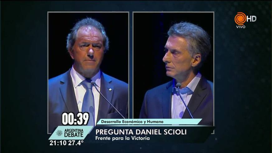 El cruce de Scioli y Macri por el ajuste