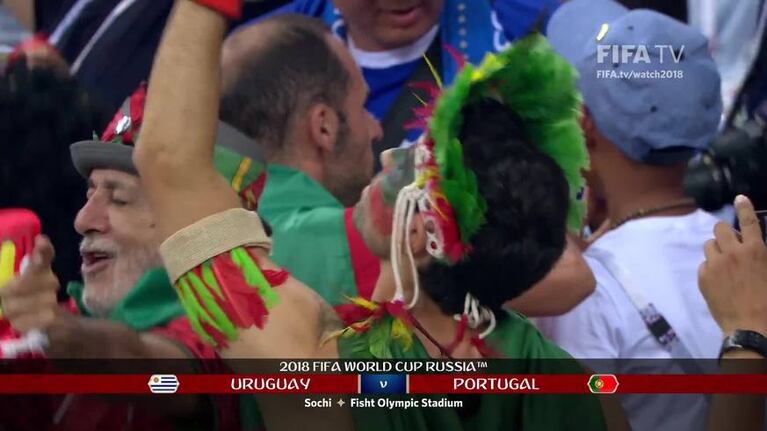 La victoria de Uruguay 2-1 sobre Portugal