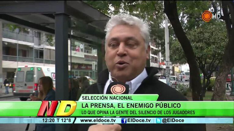La gente opina del silencio de los jugadores