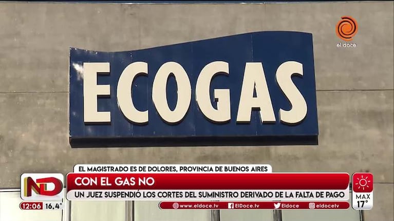 La Justicia ordenó suspender los cortes de gas por falta de pago
