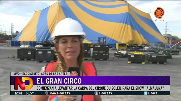 El Cirque Du Soleil levanta la carpa para presentar Amaluna en Córdoba