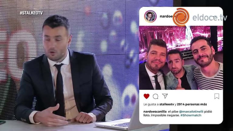 Nardo: "Tinelli nos pidió una foto"