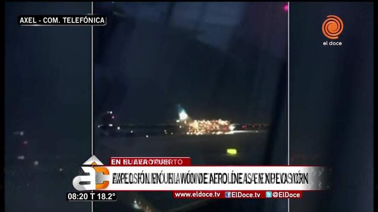 Axel contó en Arriba Córdoba cómo fue la explosión