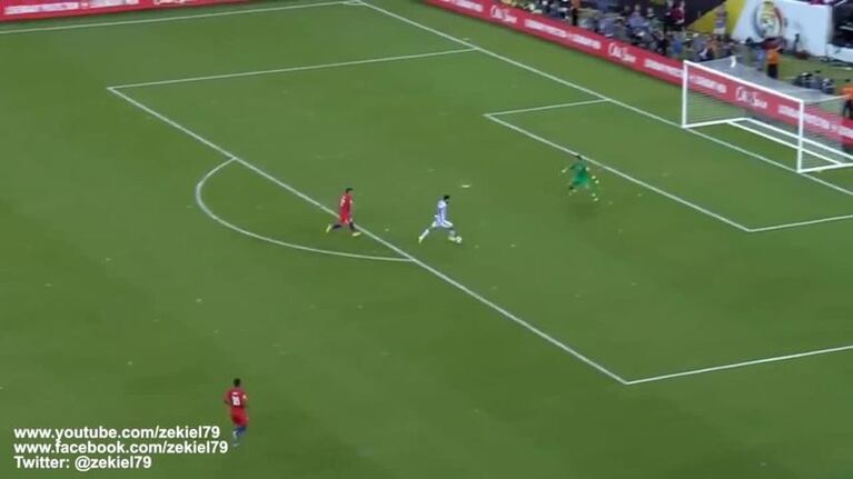 Así hubiese sido el gol de Higuain a Chile