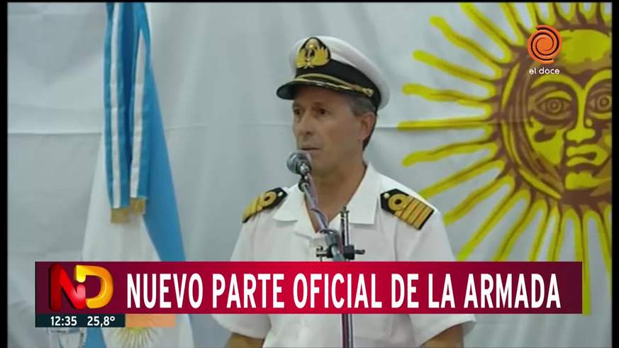 Nuevo parte de la Armada: "No hemos localizado aún el submarino"