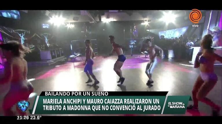 Homenaje a Madonna en el Bailando