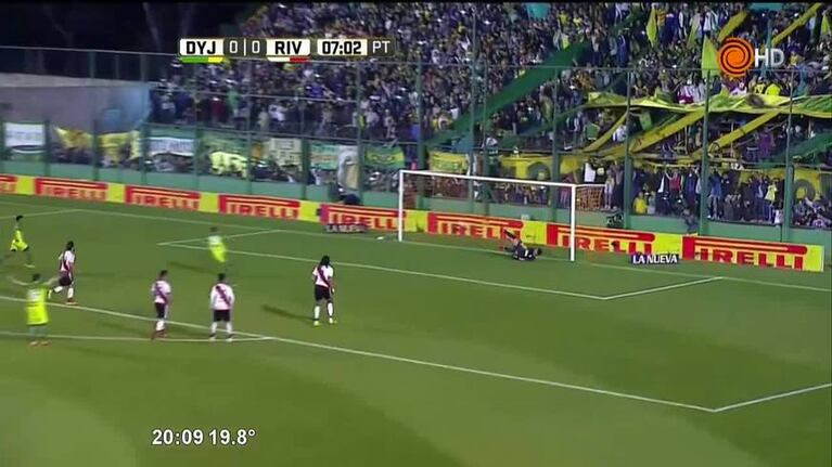 Primer tiempo: River empató 2 a 2 ante Defensa y Justicia