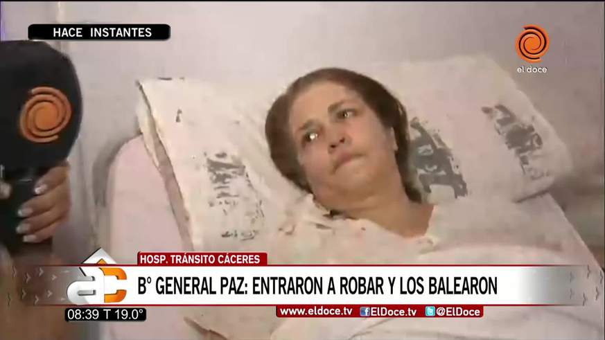 "Apareció mi hijo y dispararon como si nada"