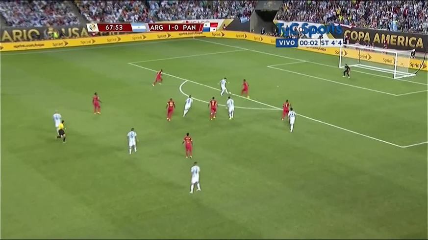 El gol de Messi en su regreso a la Selección