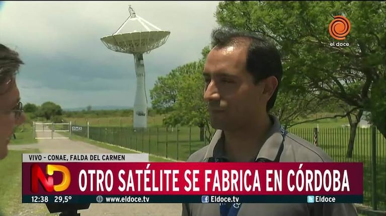 De Córdoba al espacio: colocarán un satélite argentino