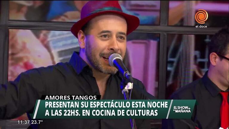"Amores Tangos" presenta su show en Córdoba