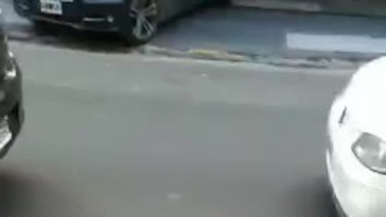 La cargada de hinchas de River a Barros Schelotto