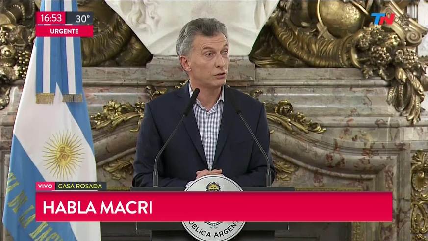 Macri: "El cambio en las jubilaciones se anuló"