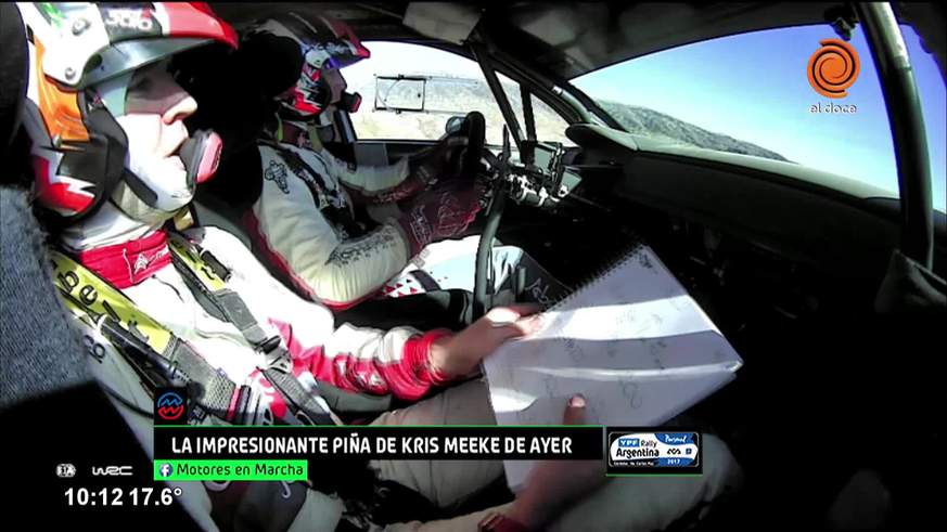 El segundo vuelco de Kris Meeke en el Rally