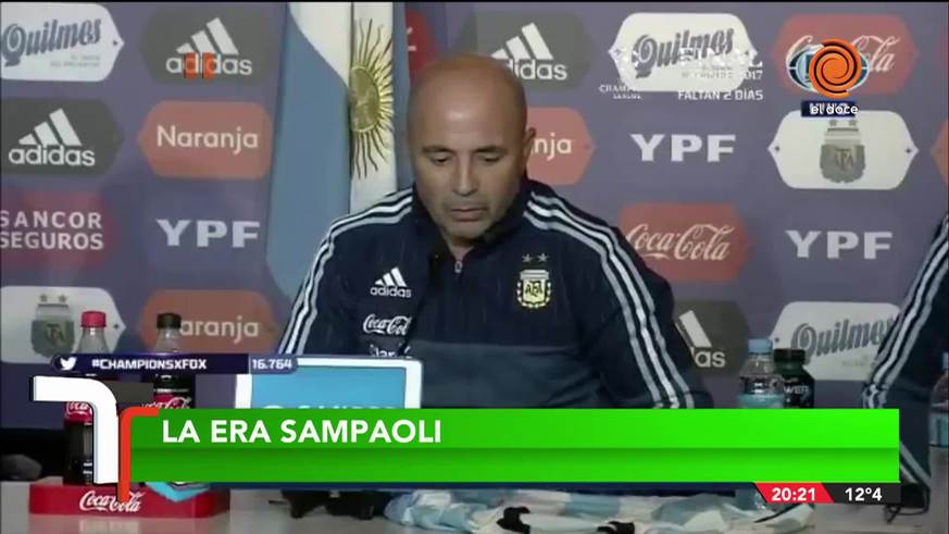 Comenzó la era Sampaoli