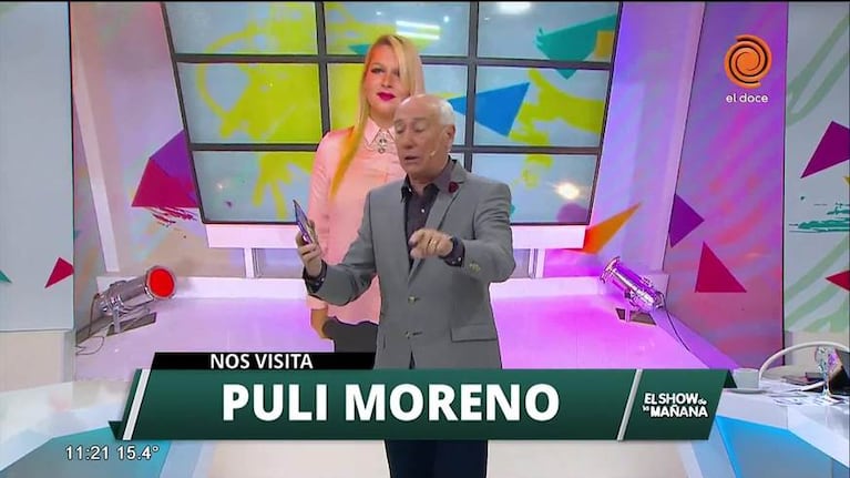 Puli Moreno anticipa su show