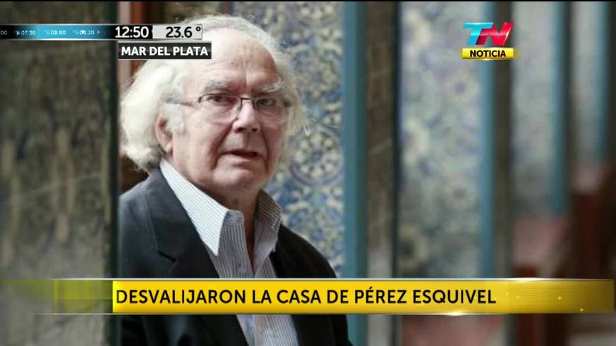 Pérez Esquivel: "Reventaron la casa, se llevaron todo"