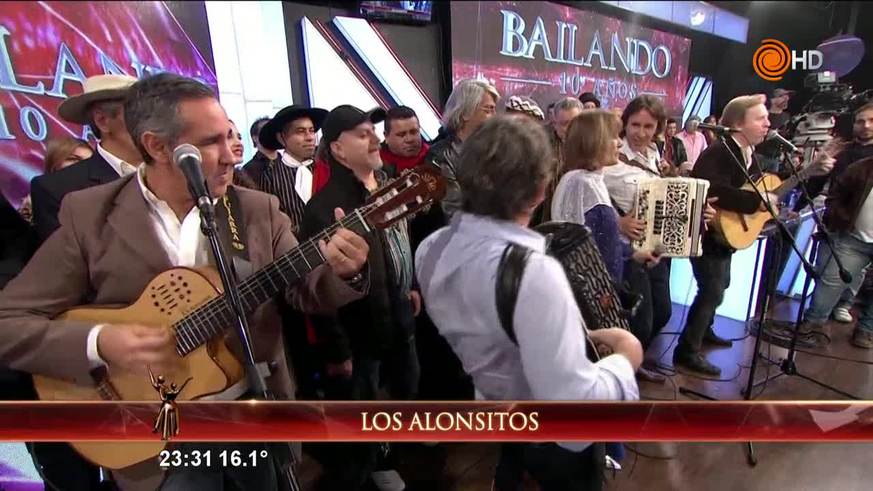 Moria y Nacha bailaron chamamé