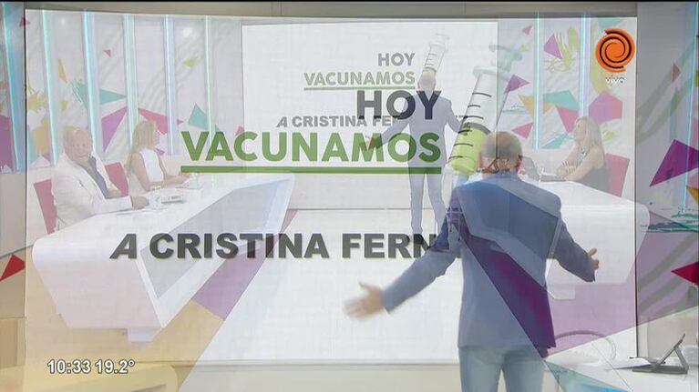 Vacunamos a Cristina Fernández